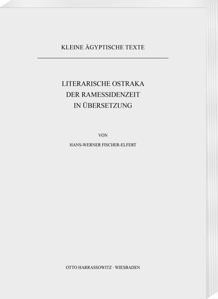 Produktbild: Literarische Ostraka der Ramessidenzeit in &Uuml;bersetzung