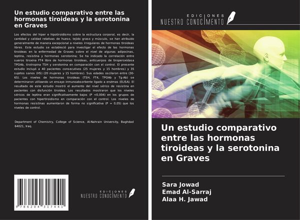 Produktbild: Un estudio comparativo entre las hormonas tiroideas y la serotonina en Graves
