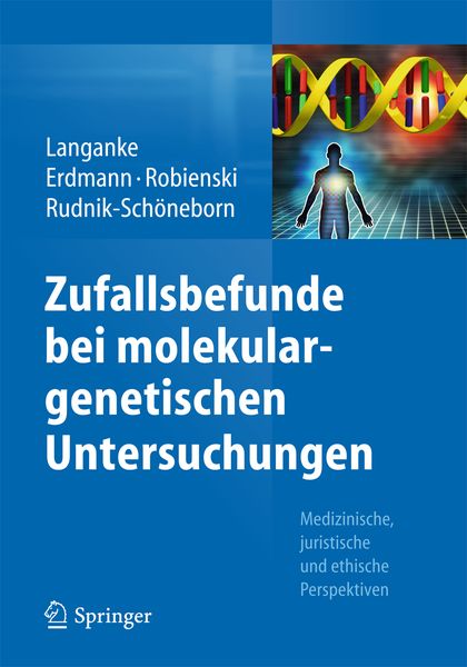 Produktbild: Zufallsbefunde bei molekulargenetischen Untersuchungen