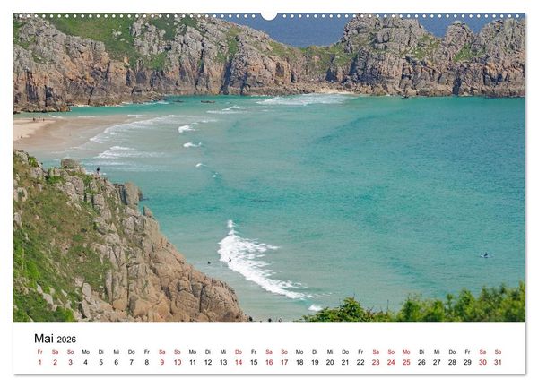 Produktbild: Von Cornwall nach Schottland (hochwertiger Premium Wandkalender 2026 DIN A2 quer), Kunstdruck in Hochglanz