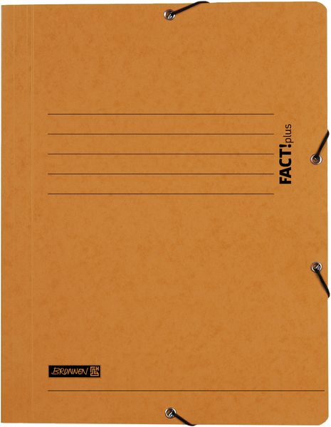 Produktbild: Brunnen Sammelmappe FACT! orange Gummizug