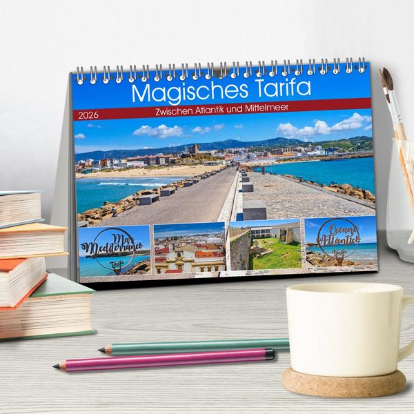 Produktbild: Magisches Tarifa (Tischkalender 2026 DIN A5 quer), CALVENDO Monatskalender