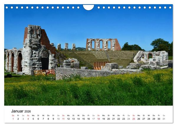 Produktbild: Gubbio - die mittelalterliche Stadt in Umbrien (Wandkalender 2026 DIN A4 quer), CALVENDO Monatskalender