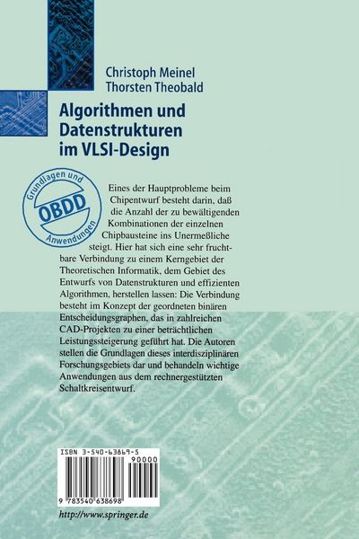 Produktbild: Algorithmen und Datenstrukturen im VLSI-Design