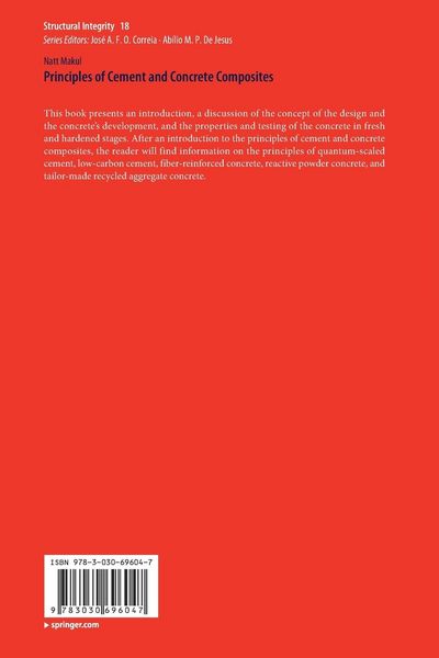 Produktbild: Principles of Cement and Concrete Composites