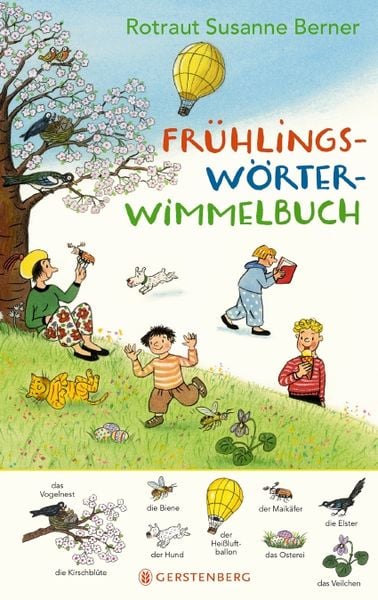 Produktbild: Fr&uuml;hlings-W&ouml;rterwimmelbuch