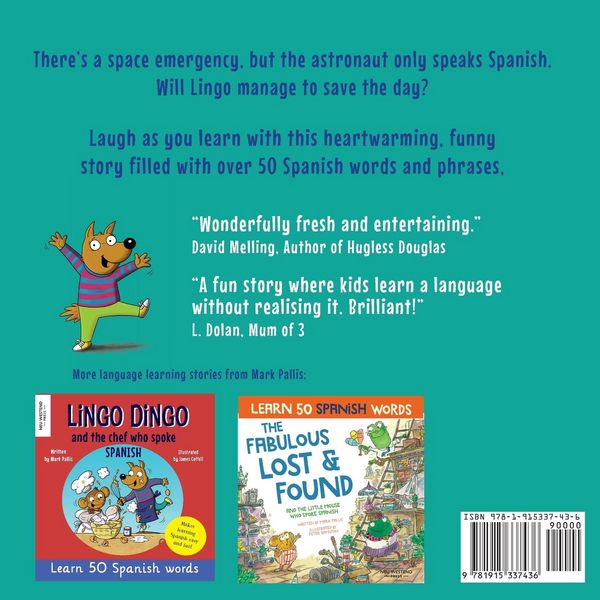Produktbild: Lingo Dingo and the astronaut who spoke Spanish