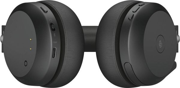 Produktbild: Jabra Evolve2 75 On Ear Headset kabelgebunden Schwarz Batterieladeanzeige, Mikrofon-Stummschaltung Telefon