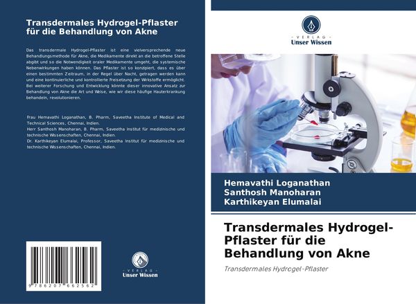 Transdermales Hydrogel-Pflaster für die Behandlung von Akne
