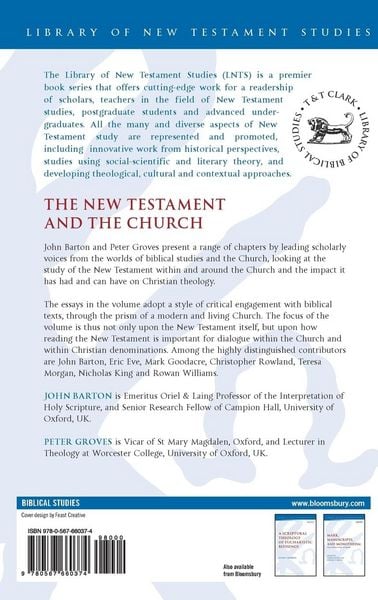 Produktbild: The New Testament and the Church