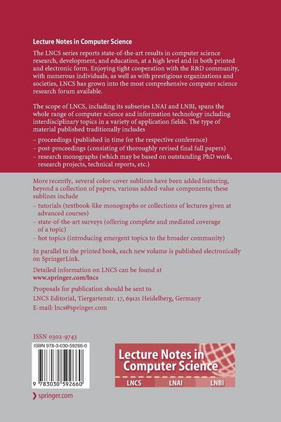 Produktbild: Theory and Applications of Models of Computation