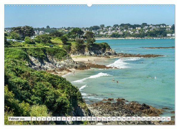 Produktbild: Frankreich - die Bretagne (hochwertiger Premium Wandkalender 2026 DIN A2 quer), Kunstdruck in Hochglanz