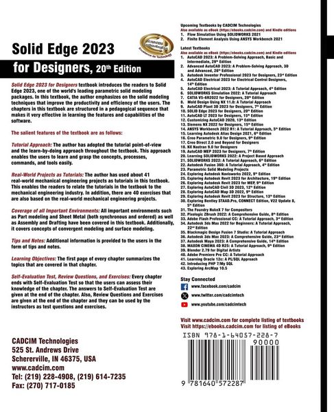 Produktbild: Solid Edge 2023 for Designers, 20th Edition