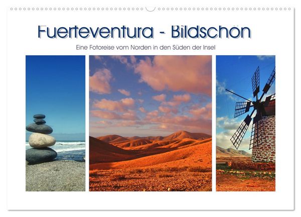 Fuerteventura - Bildschön (Wandkalender 2026 DIN A2 quer), CALVENDO Monatskalender