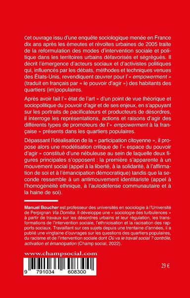 Produktbild: Nebuleuse du pouvoir d'agir emp