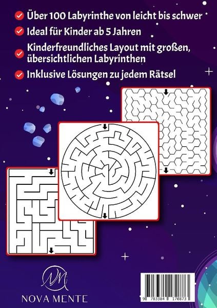 Produktbild: Labyrinthe f&uuml;r Kinder ab 5 Jahren - Band 13