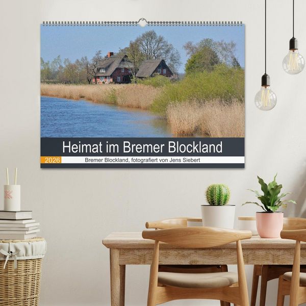 Produktbild: Heimat im Bremer Blockland (Wandkalender 2026 DIN A2 quer), CALVENDO Monatskalender