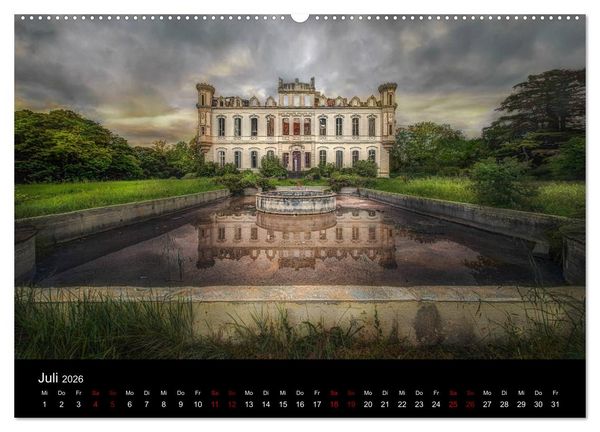 Produktbild: Auch von au&szlig;en haben Lost Places ihren Charme (Wandkalender 2026 DIN A2 quer), CALVENDO Monatskalender
