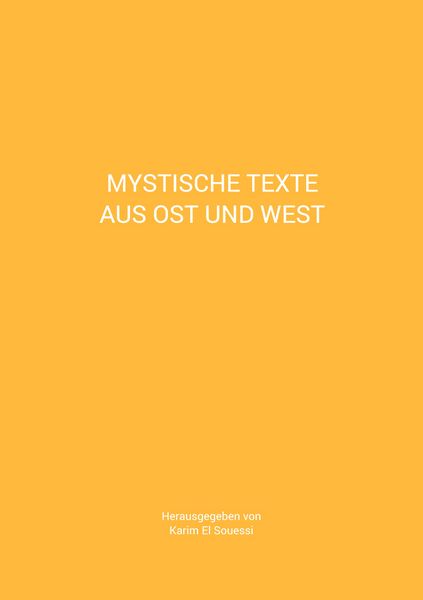 Produktbild: Mystische Texte aus Ost und West