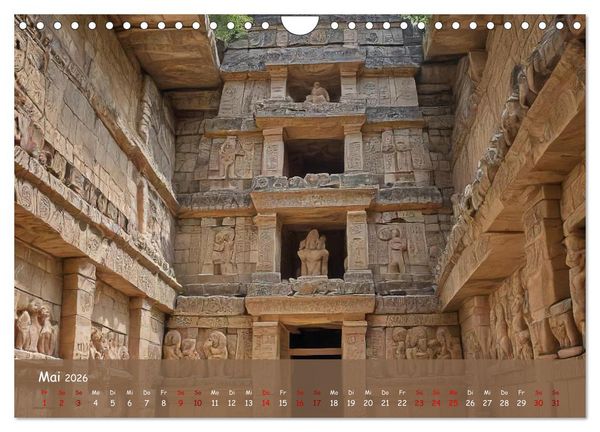 Produktbild: Faszination Maya: Einblicke in eine versunkene Welt (Wandkalender 2026 DIN A4 quer), CALVENDO Monatskalender