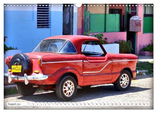 Produktbild: Amerikanische Kleinwagen - Oldtimer (Wandkalender 2026 DIN A3 quer), CALVENDO Monatskalender