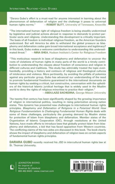 Produktbild: Gubo, D: Blasphemy And Defamation of Religions In a Polarize
