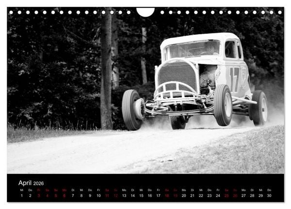 Produktbild: Dirt Track Races (Wandkalender 2026 DIN A4 quer), CALVENDO Monatskalender