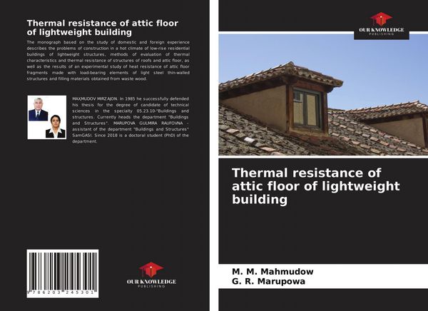Produktbild: Thermal resistance of attic floor of lightweight building