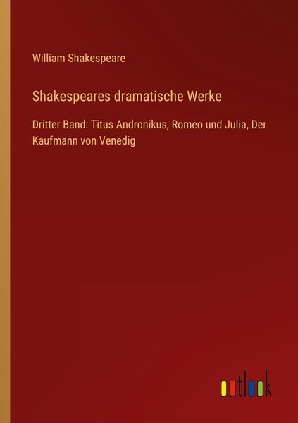 Produktbild: Shakespeares dramatische Werke