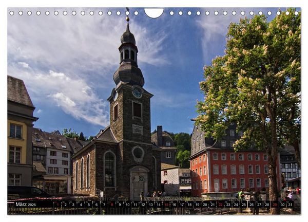Produktbild: Stadtansichten, Monschau die Altstadt (Wandkalender 2026 DIN A4 quer), CALVENDO Monatskalender