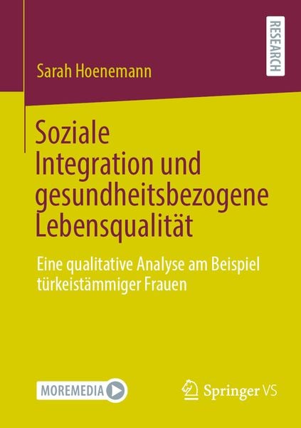 Produktbild: Soziale Integration und gesundheitsbezogene Lebensqualit&auml;t