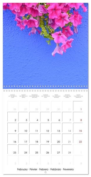 Produktbild: Leaves and flowers of Burano (Wall Calendar 2026 12 &times; 12 Inch) CALVENDO 12 Month Wall Calendar