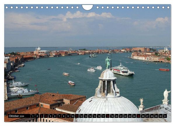 Produktbild: Auf den Kan&auml;len von Venedig (Wandkalender 2026 DIN A4 quer), CALVENDO Monatskalender