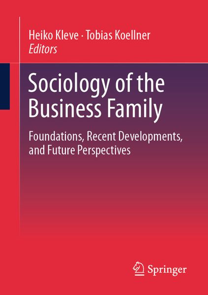 Produktbild: Sociology of the Business Family
