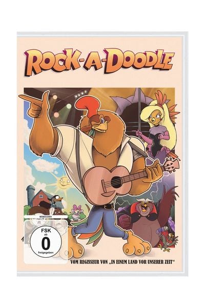 Rock-A-Doodle, DVD