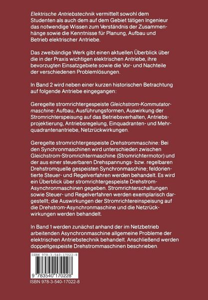 Produktbild: Elektrische Antriebstechnik
