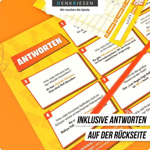 Produktbild: DENKRIESEN - VOLL VERSCH&Auml;TZT! Classic Edition - "Knapp daneben ist auch gewonnen."