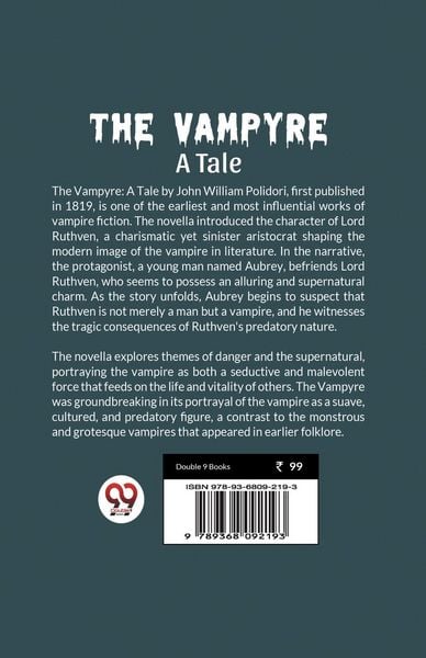 Produktbild: The Vampyre A Tale