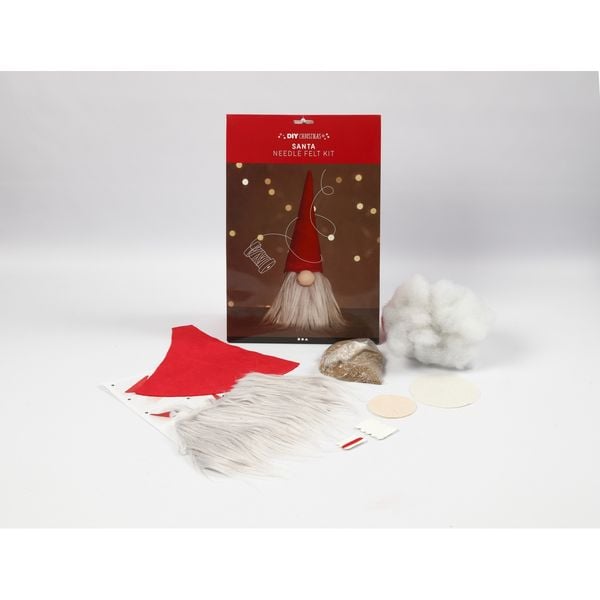 Produktbild: Creativ Company DIY Sets Filz & Fleece Nikolaus-Zwerg, H&ouml;he 30 cm
