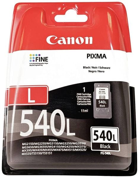 Canon Druckerpatrone PG-540L Original Schwarz 5224B001