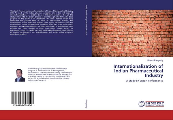 Produktbild: Internationalization of Indian Pharmaceutical Industry