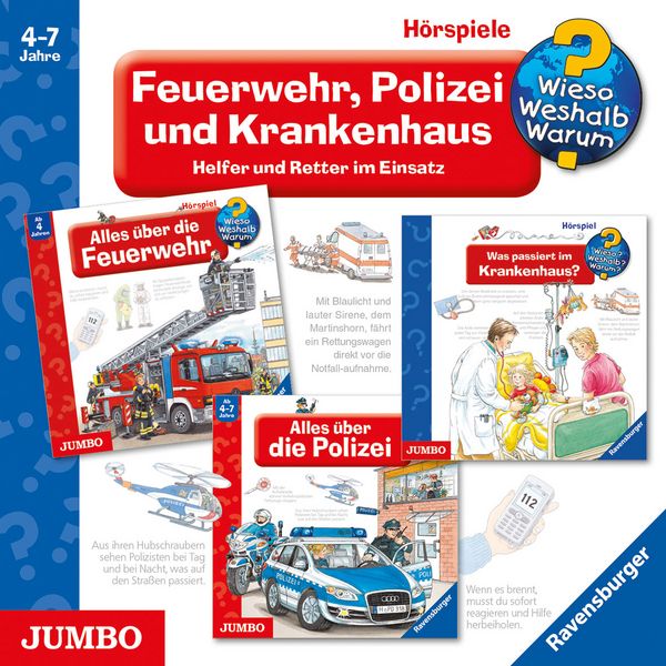 Produktbild: Feuerwehr, Polizei und Krankenhaus - Helfer und Retter im Einsatz