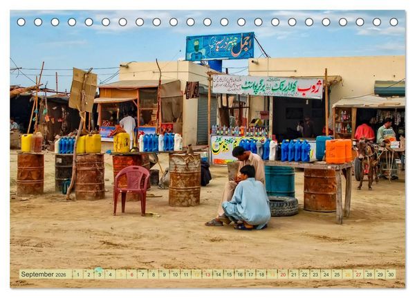 Produktbild: Reise durch Asien - Pakistan (Tischkalender 2026 DIN A5 quer), CALVENDO Monatskalender
