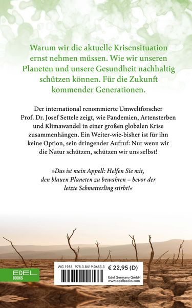 Produktbild: Die Triple-Krise: Artensterben, Klimawandel, Pandemien