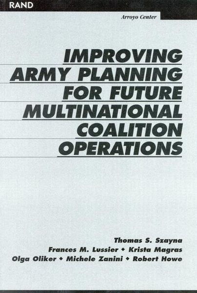 Produktbild: Improving Army Planning for Future Multinational Coalition Operations