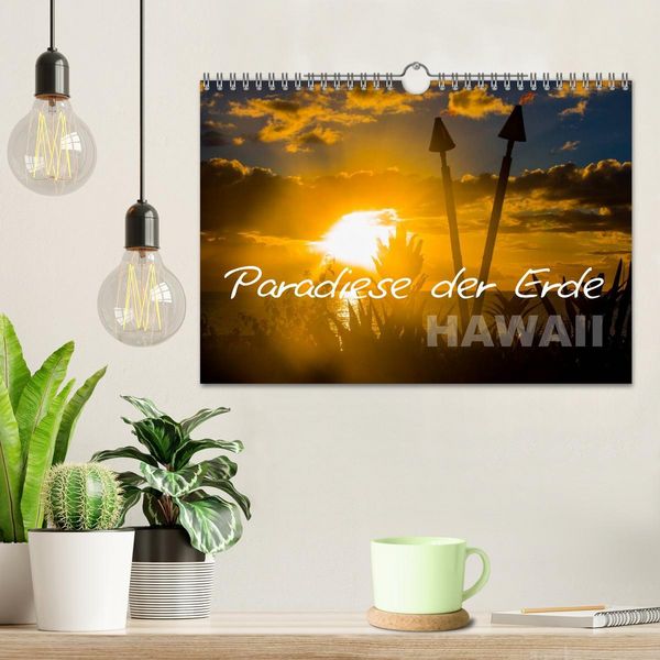 Produktbild: Paradiese der Erde - HAWAII (Wandkalender 2026 DIN A4 quer), CALVENDO Monatskalender