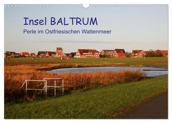 Produktbild: Insel Baltrum, Perle im Ostfriesischen Wattenmeer (Wandkalender 2026 DIN A3 quer), CALVENDO Monatskalender