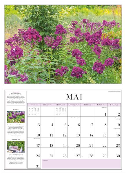 Produktbild: Garten-Kalender 2027