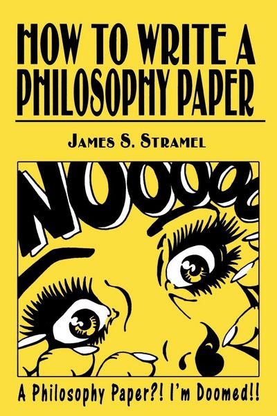 Produktbild: How to Write a Philosophy Paper