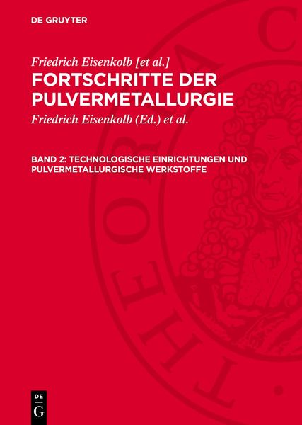 Produktbild: Technologische Einrichtungen und pulvermetallurgische Werkstoffe